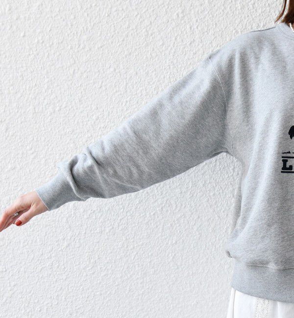 SHIPS any「【SHIPS any別注】THE KNiTS:〈洗濯機可能〉ロゴ プリント スウェット 26SS」|スウェット・ジャージ|