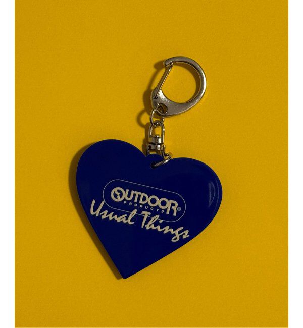 OUTDOOR PRODUCTS Usual Things「ラバー HEART KEY HOLDER」|キーケース|