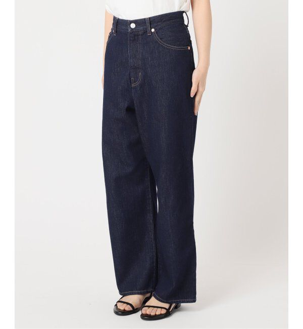 OUTDOOR PRODUCTS Usual Things「追加3 ULTライトデニムハイライズルーズ5PKT」|デニム|