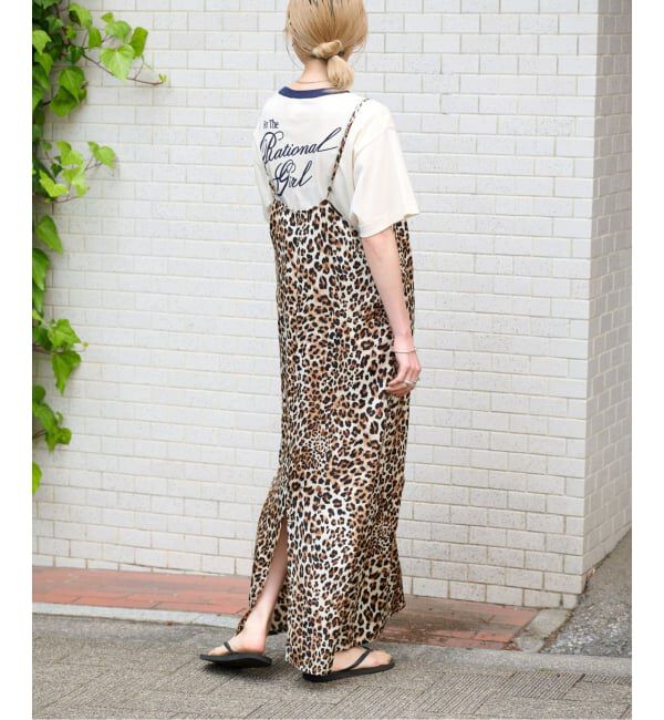 OUTDOOR PRODUCTS Usual Things「≪予約≫レオパードキャミワンピース」|ワンピース|