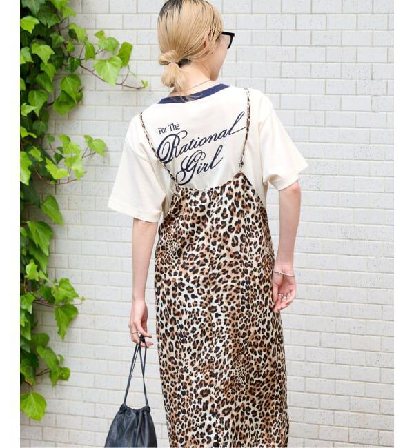 OUTDOOR PRODUCTS Usual Things「≪予約≫レオパードキャミワンピース」|ワンピース|