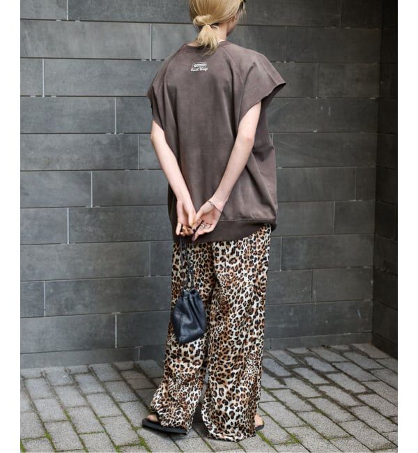 OUTDOOR PRODUCTS Usual Things「≪予約≫レオパードパンツ」|スラックス|