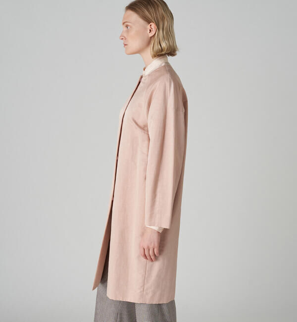 TOMORROWLAND collection「スパークツイル コクーンコート」|ノーカラーコート|