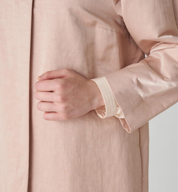 TOMORROWLAND collection「スパークツイル コクーンコート」|ノーカラーコート|