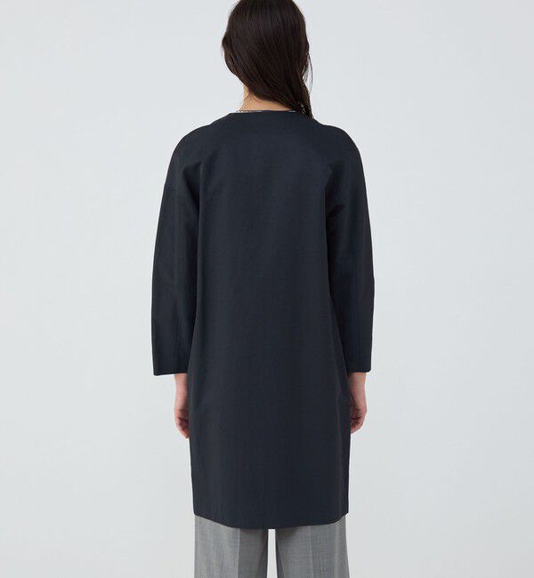 TOMORROWLAND collection「スパークツイル コクーンコート」|ノーカラーコート|