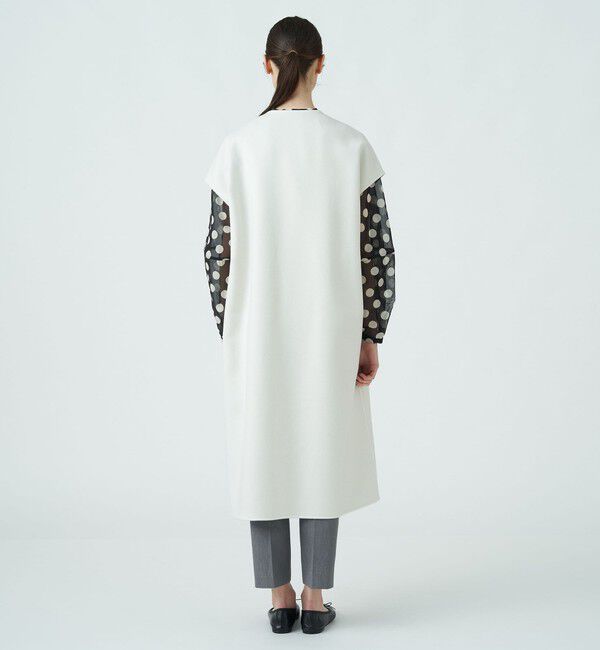 TOMORROWLAND collection「ウールカシミヤライトリバー ベルテッドロングジレ」|その他|