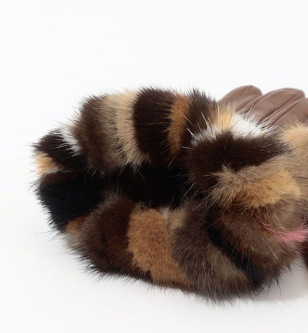 TOMORROWLAND GOODS「BRUNO CARLO ミンクファーグローブ」|手袋|