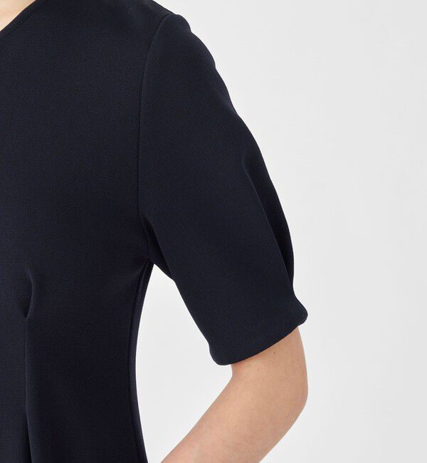 Ballsey「ミラノリブ タックスリーブワンピース」|ワンピース|