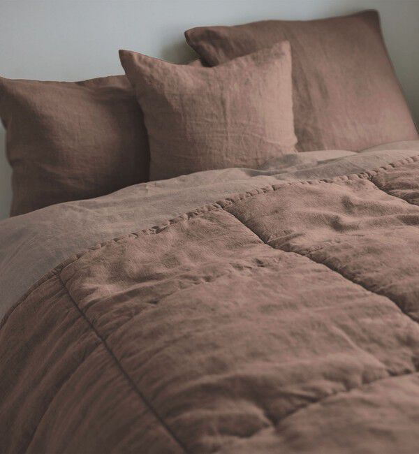 TOMORROWLAND HOME「プレーンリネン コンフォーターキルト（シングル）」|その他|