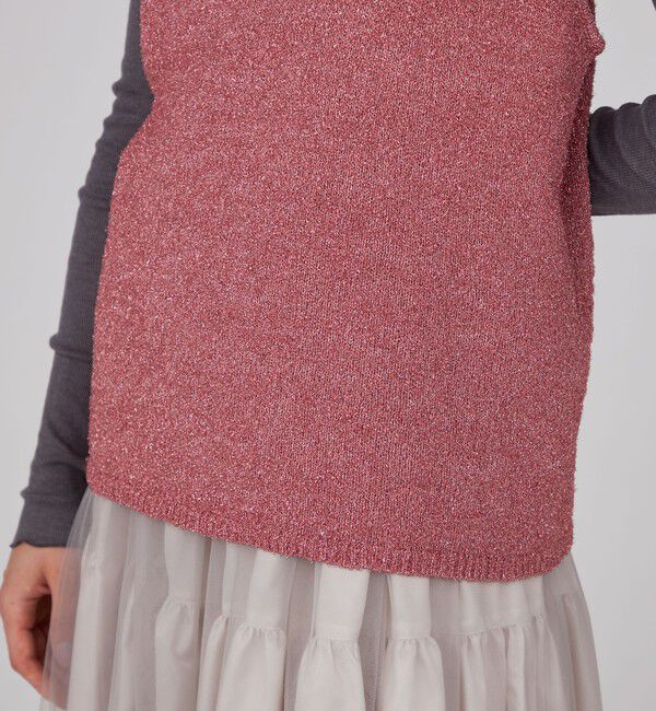 Ballsey「シャイニーメタル Iラインベスト」|ベスト・ジレ|