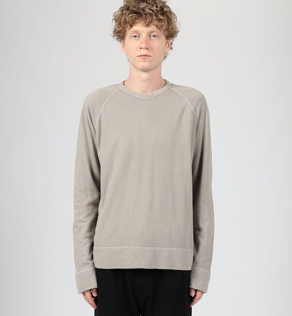 JAMES PERSE「バックパイルスエット ラグランスリーブプルオーバー MXA3278」|スウェット・ジャージ|