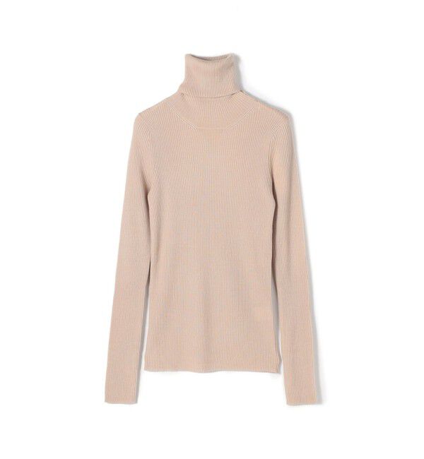 GALERIE VIE「プルミエールウールリブ タートルネックプルオーバー」|ニット・セーター|31 ライトピンク