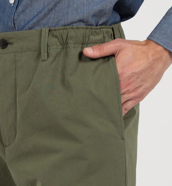 TOMORROWLAND MENS「80/2スーピマコットン イージーパンツ BORGHI」|チノ|