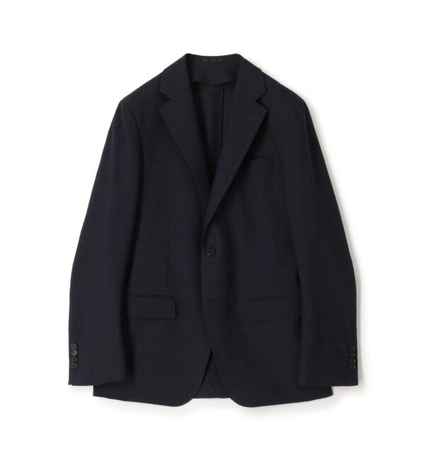 TOMORROWLAND MENS「Super130'sウール シングルブレステッド2Bジャケット DRAGO SWING」|テーラードジャケット|68 ネイビー系