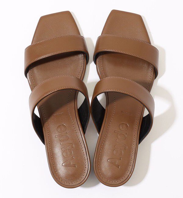 TOMORROWLAND GOODS「Aeyde KEMI オープンスクエアトゥ サンダル」|サンダル|