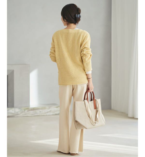 Plage「Ecru cotton パンツ」|デニム|