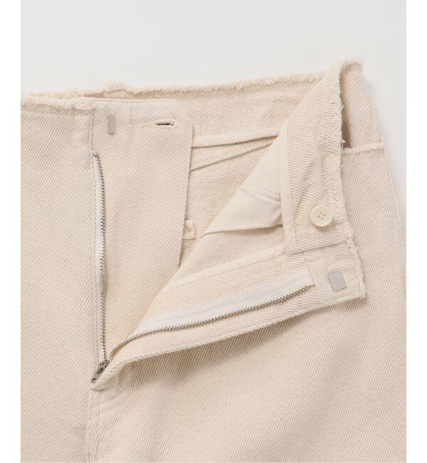 Plage「Ecru cotton パンツ」|デニム|