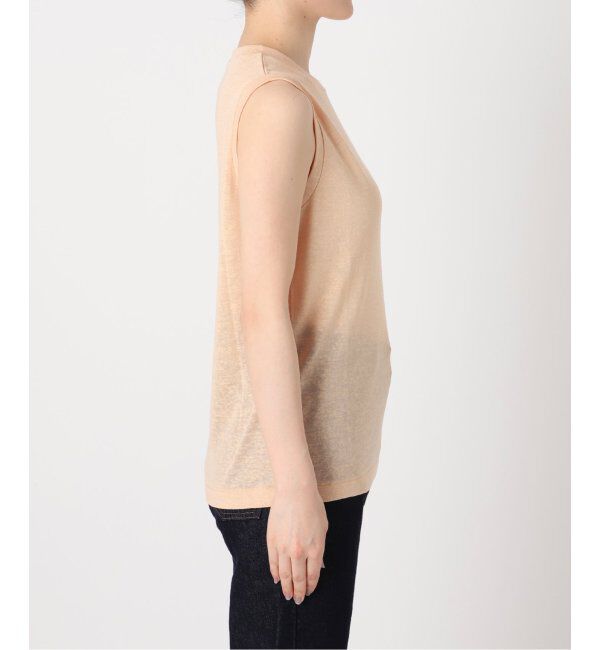 SLOBE IENA「《追加》スラブ天竺ノースリーブTEE」|Tシャツ・カットソー|