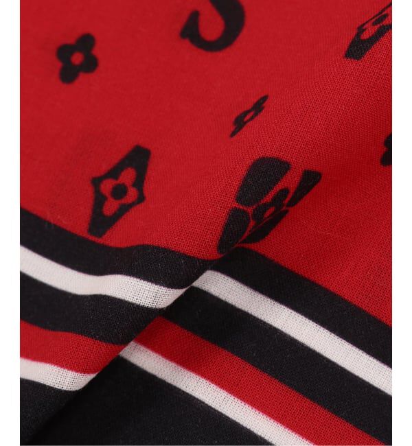IENA「Raspail/ラスパイユ LOGORrint Scarf スカーフ  RA-20」|バンダナ・スカーフ|