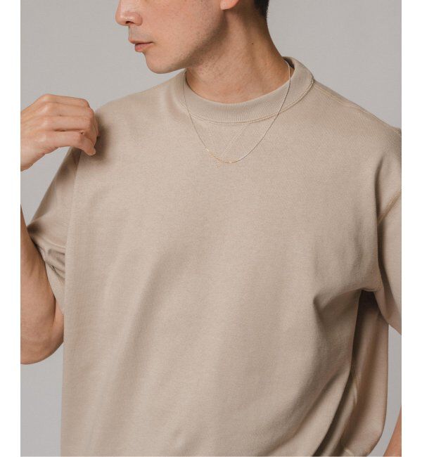 EDIFICE「LOOPWHEELER for LOWERCASE ツリテンジク スウェット型 ワイドTシャツ」|Tシャツ・カットソー|