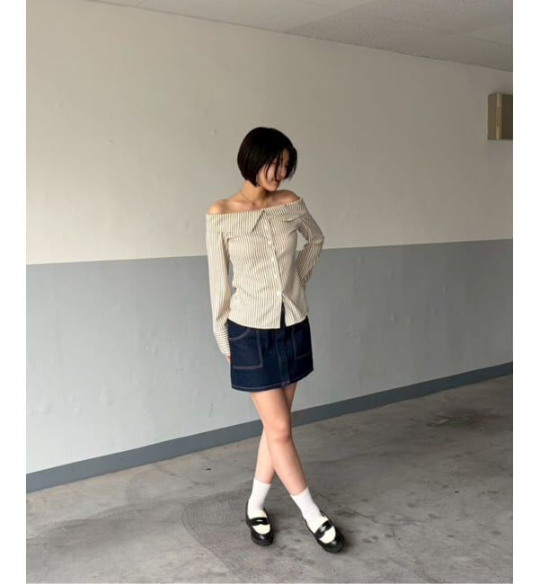 Oriens JOURNAL STANDARD「デニムミニスカート」|スカート|