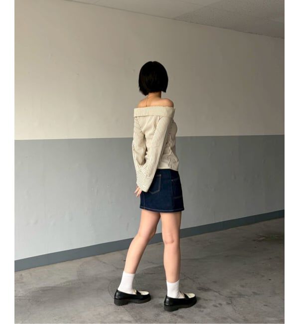 Oriens JOURNAL STANDARD「デニムミニスカート」|スカート|