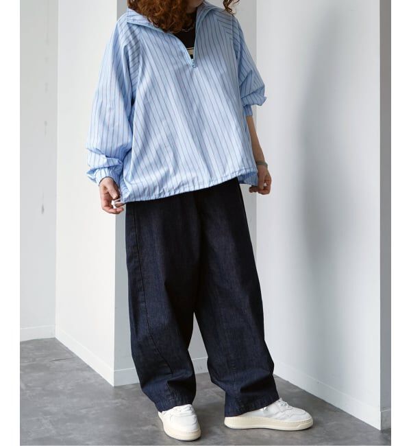 journal standard luxe「ストライプ ハーフジップブルゾン」|その他|