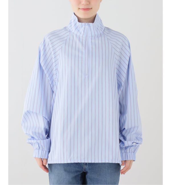 journal standard luxe「ストライプ ハーフジップブルゾン」|その他|