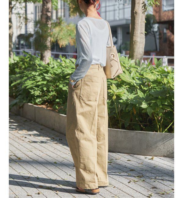 Spick and Span「《追加2》シアーボートネックプルオーバー」|Tシャツ・カットソー|