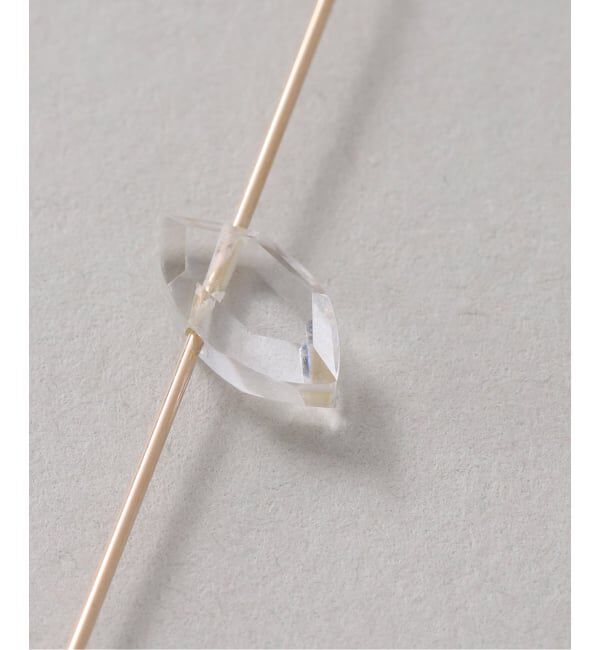 Lilas by Spick&Span「スラストクォーツアメリカンピアス K10（片耳）」|ピアス|