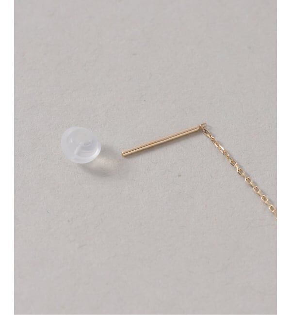 Lilas by Spick&Span「スラストクォーツアメリカンピアス K10（片耳）」|ピアス|