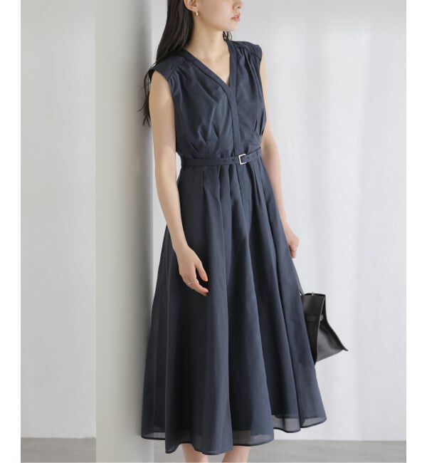  「【洗える】ウォッシャブルレディワンピース」|ワンピース|