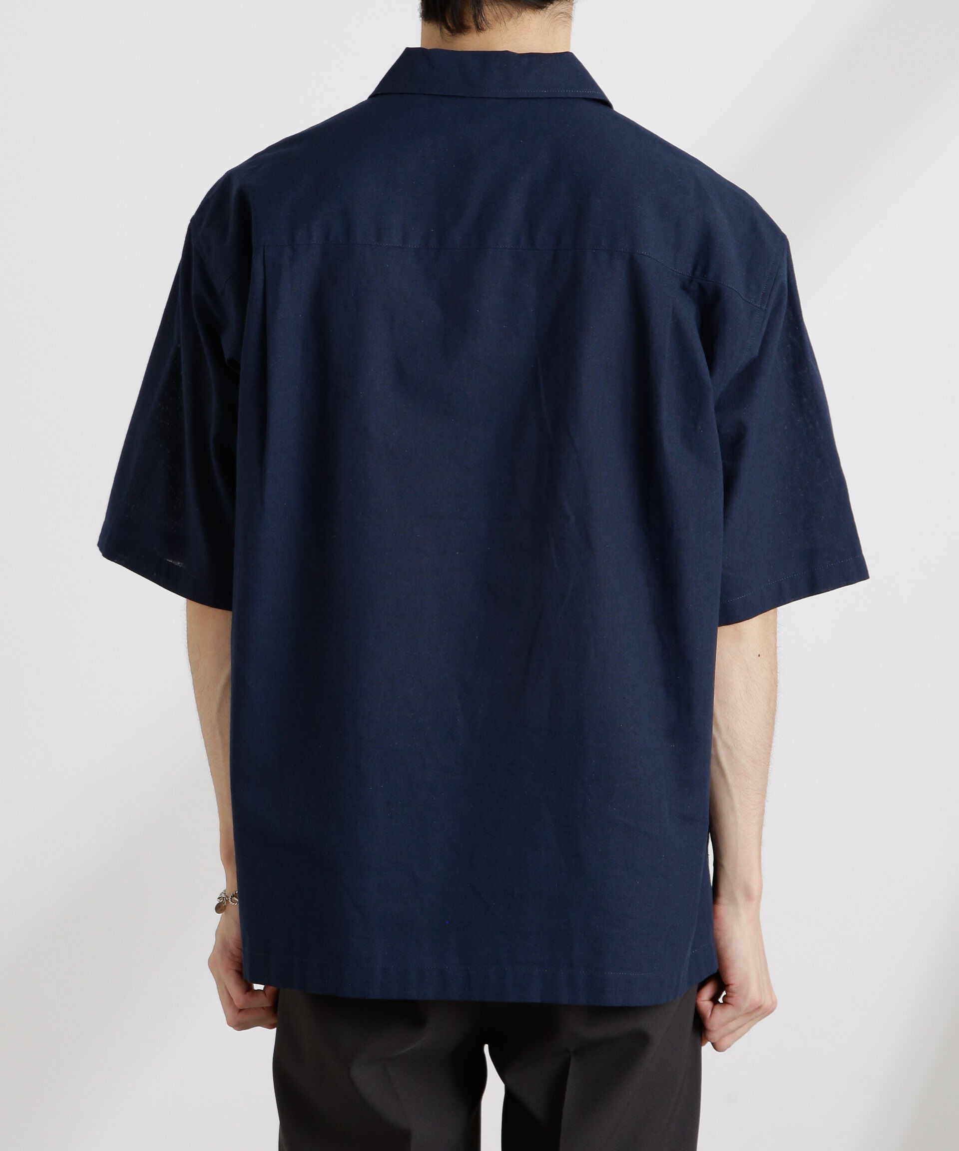 nano･universe「クールマックスリネンスキッパー」|シャツ・ブラウス|