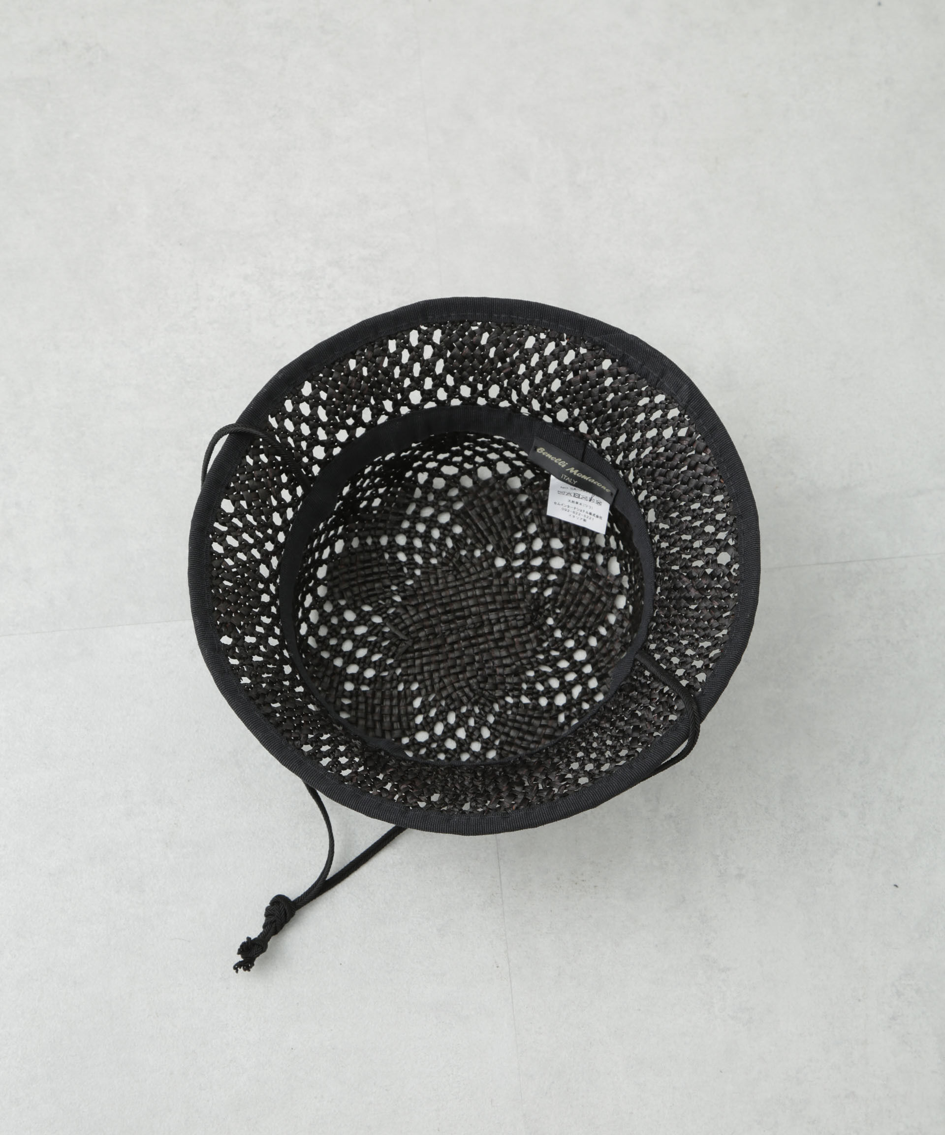 nano･universe「Benelli Montacone/パイピングハット」|キャップ・キャスケット|