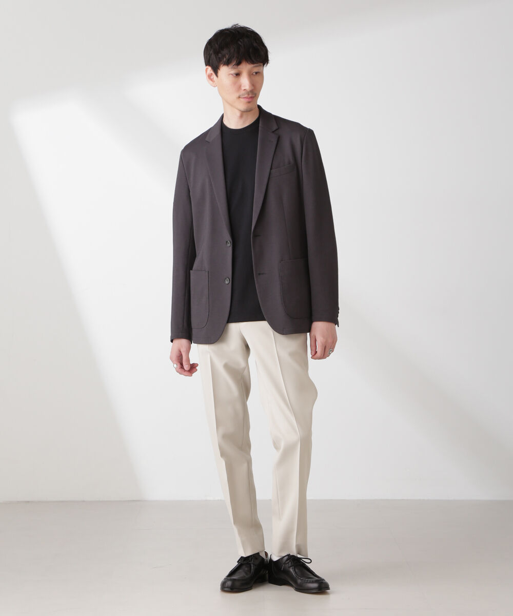 nano･universe「「N JACKET PREMIUM」IN DRY カノコストレッチジャケット(セットアップ可)」|スーツ|