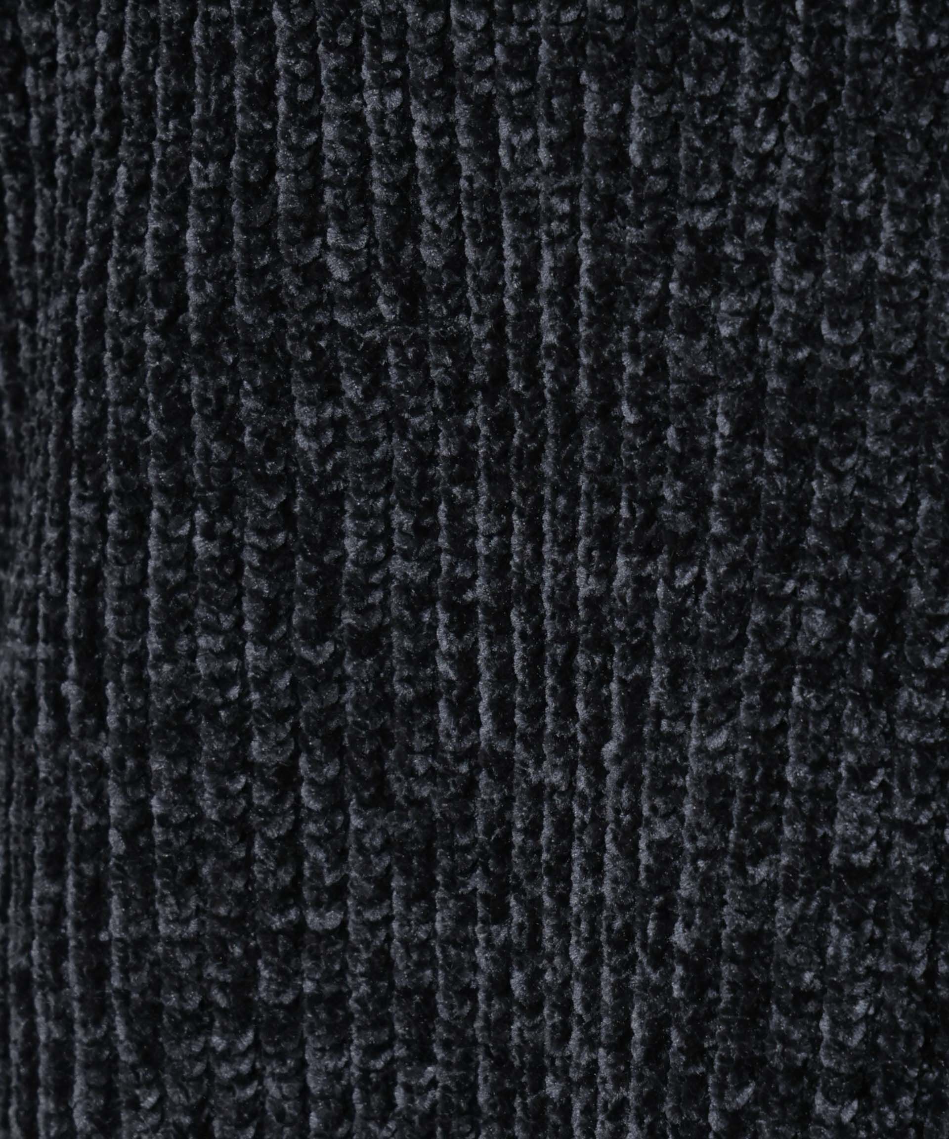 nano･universe「ベロアモールVネックニットベスト」|ニット・セーター|