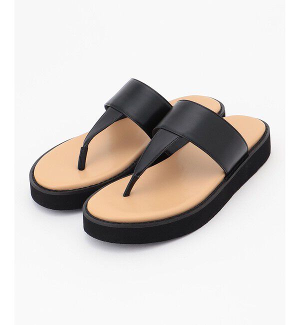 23区「トング サンダル」|その他|ブラック系