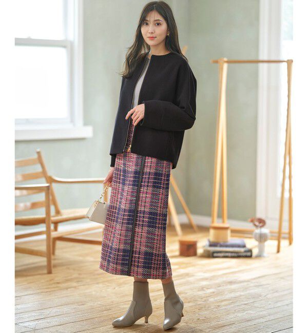 any SiS「【23.0~24.5cm】リブポインテッド ブーツ」|ショートブーツ|