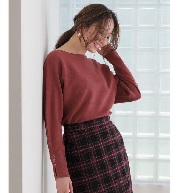 ANY SIS「CICA加工 ビューティドルマン ニット」|ニット・セーター|