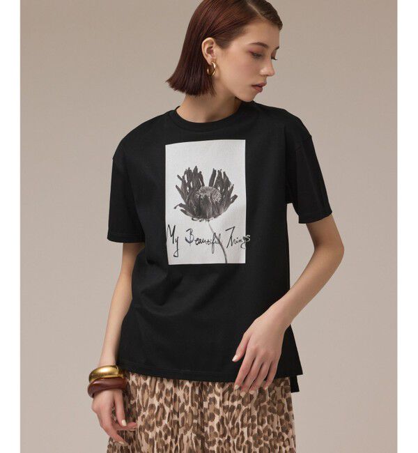 Diagram「カットフォトTシャツ」|Tシャツ・カットソー|ブラック