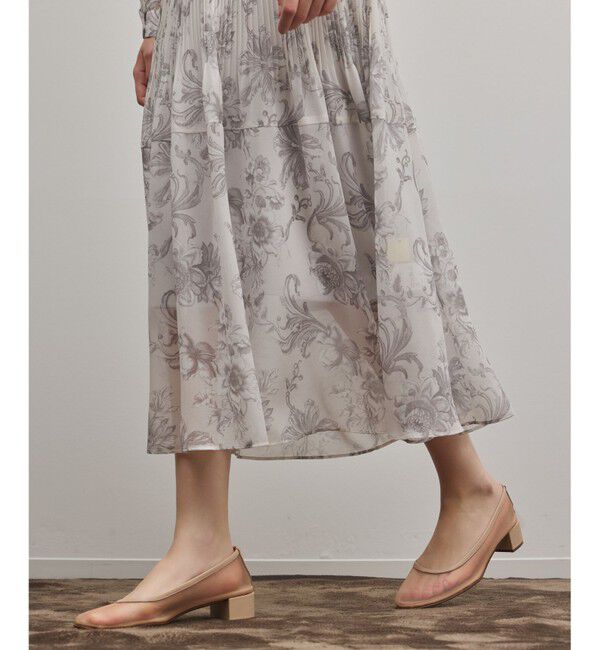 Diagram「【オンラインストア・梅田阪急店限定】フラワープリントプリーツワンピース」|ワンピース|