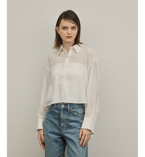 Diagram「バックフレアシャツ」|シャツ・ブラウス|ホワイト