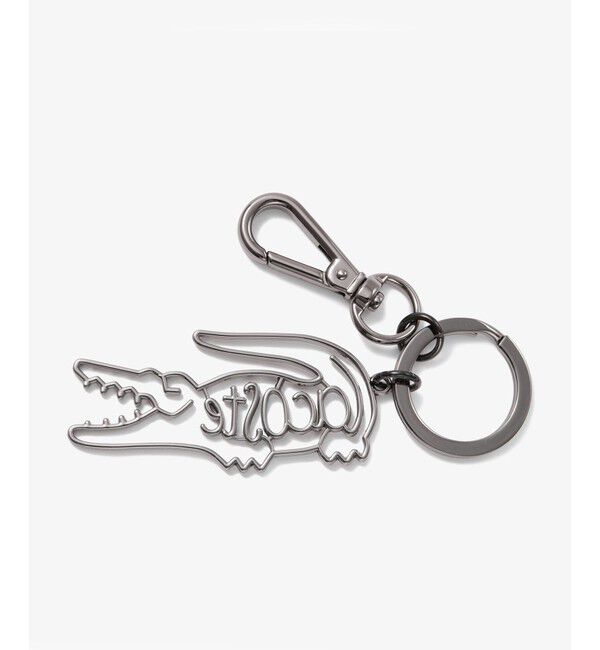 LACOSTE「ネームワニロゴキーホルダー」|チャーム・キーホルダー|