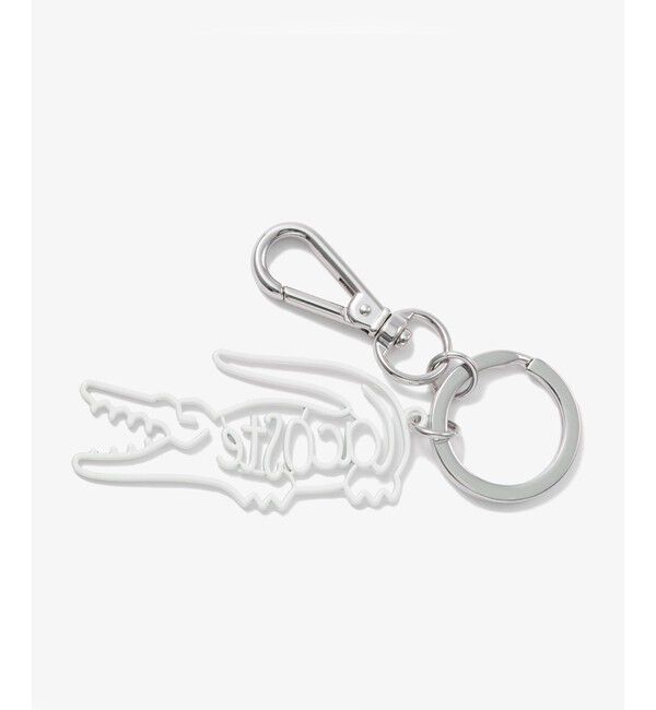 LACOSTE「ネームワニロゴキーホルダー」|チャーム・キーホルダー|