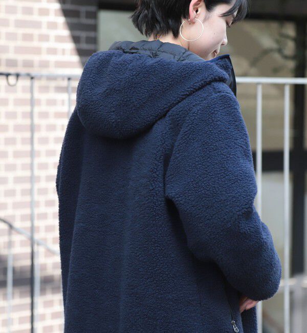 NOLLEY'S「◇【WEB限定】【TAION/タイオン】別注ボア&times;ダウンフードコート(リバーシブル) 」|ダウン|