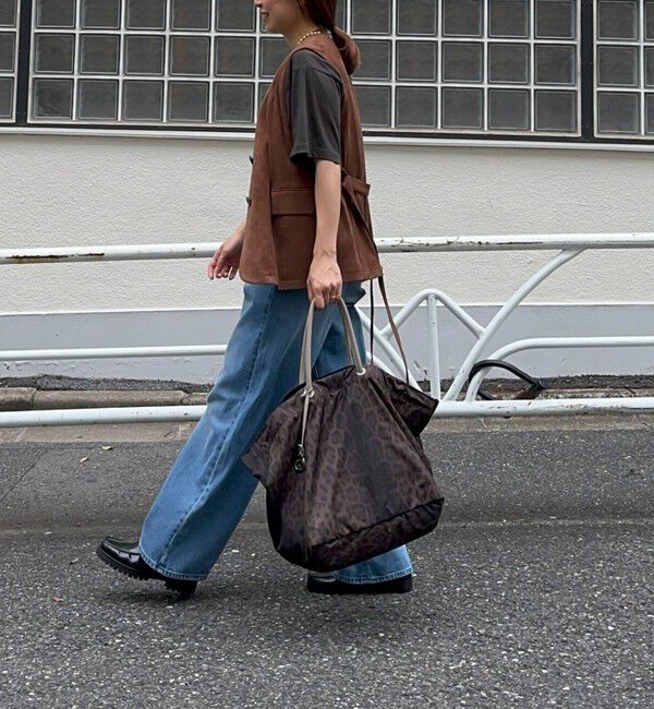 NOLLEY'S「【MARCO MASI/ マルコマージ】レオパードナイロントートバッグ」|トートバッグ|