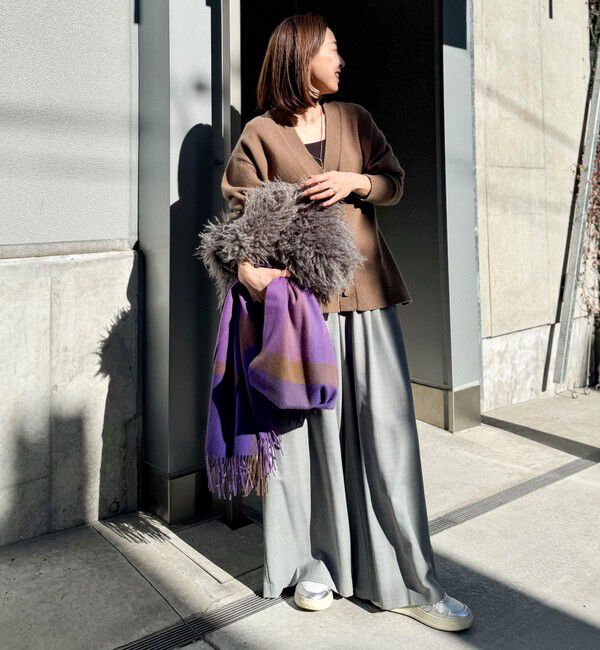 NOLLEY'S「5GノアリスゆったりVネックカーディガン」|カーディガン|