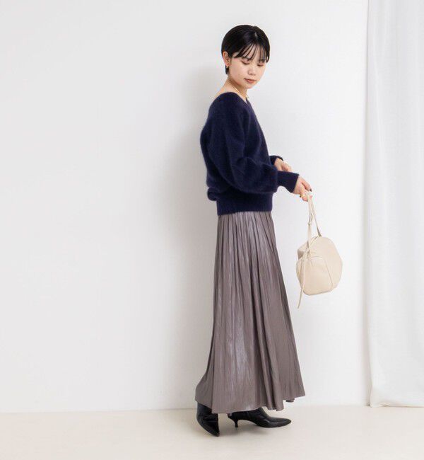 NOLLEY'S sophi「ヘアリー2WAYプルオーバーニット」|ニット・セーター|