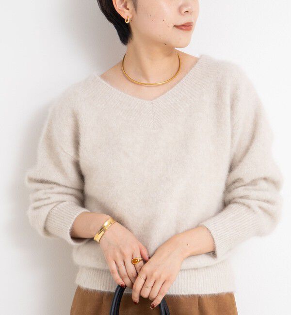 NOLLEY'S sophi「ヘアリー2WAYプルオーバーニット」|ニット・セーター|