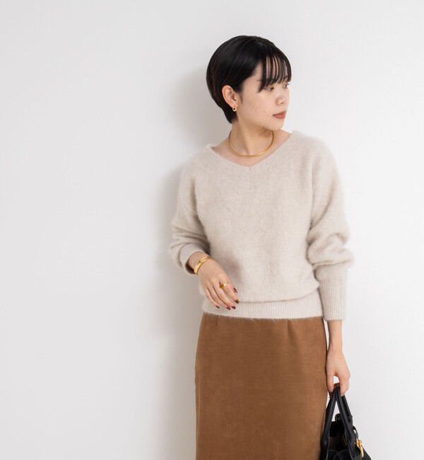 NOLLEY'S sophi「ヘアリー2WAYプルオーバーニット」|ニット・セーター|